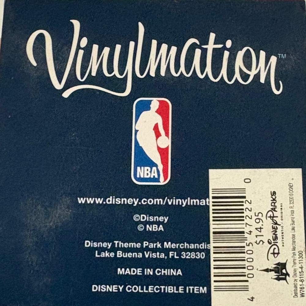 Disney Vinylmation NBA Orlando Magic Mickey Mouse 3 Inch Vinyl Figure Official - Picture 6 of 6